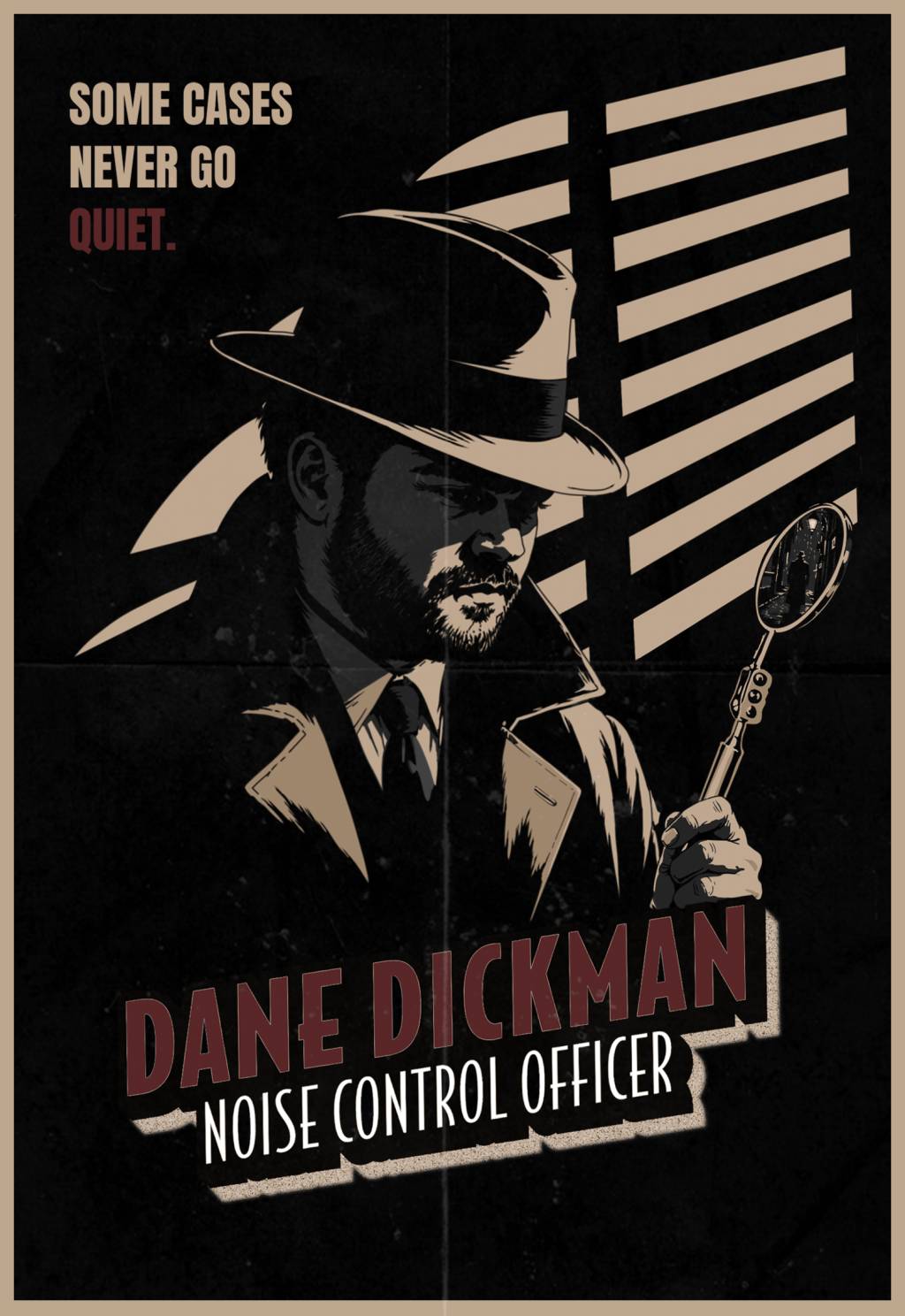 Filmposter for Dane Dickman: Noise Control Officer